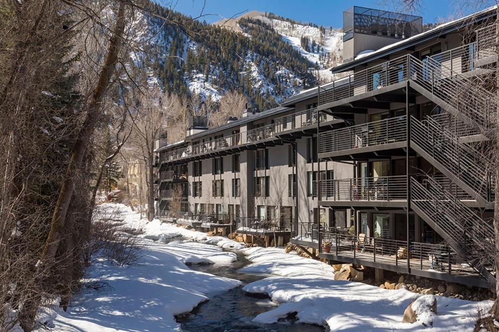 אספן Chateau Roaring Fork Unit 25, Contemporary Condo With River Views, Close To Town מראה חיצוני תמונה